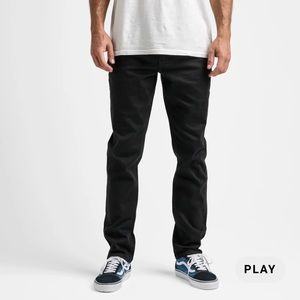 Roark Standard Slim Fit HWY 133 Denim Jeans Black 34